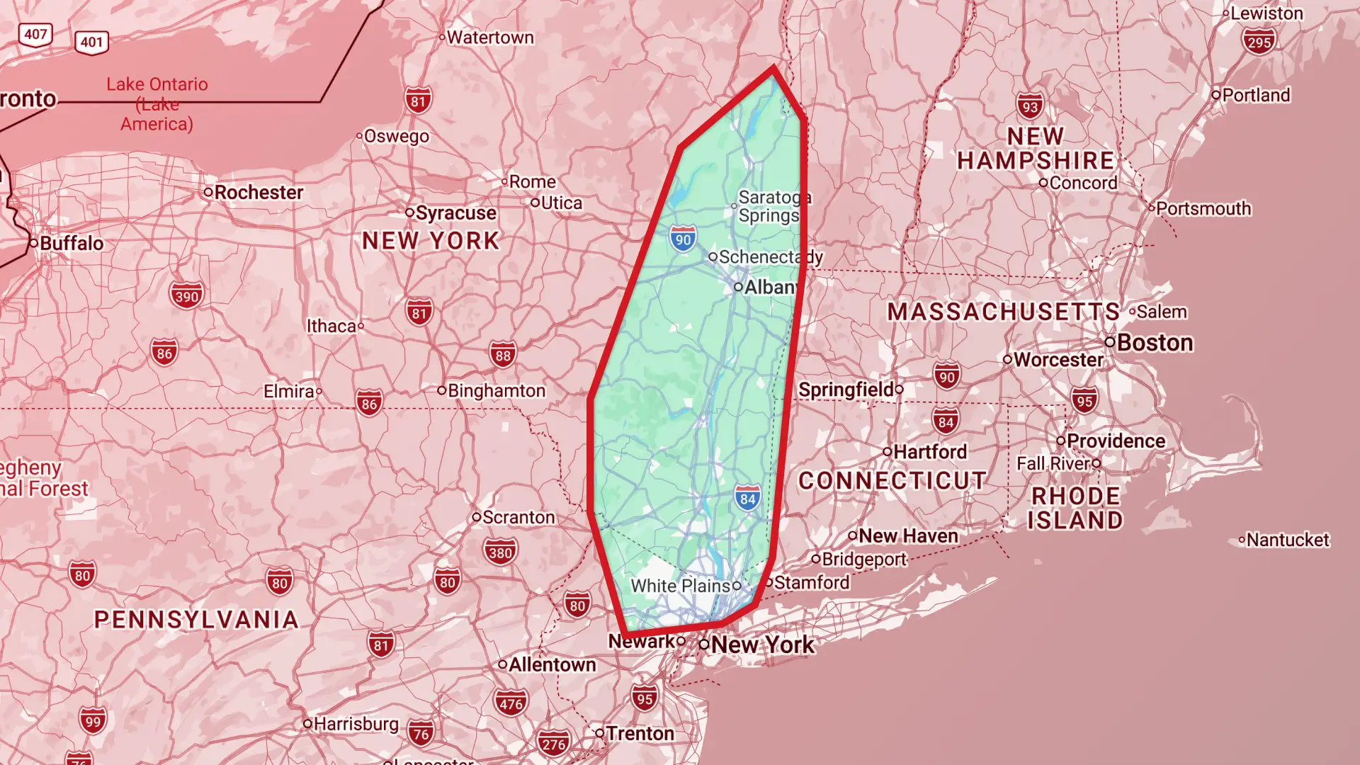Full Width Map